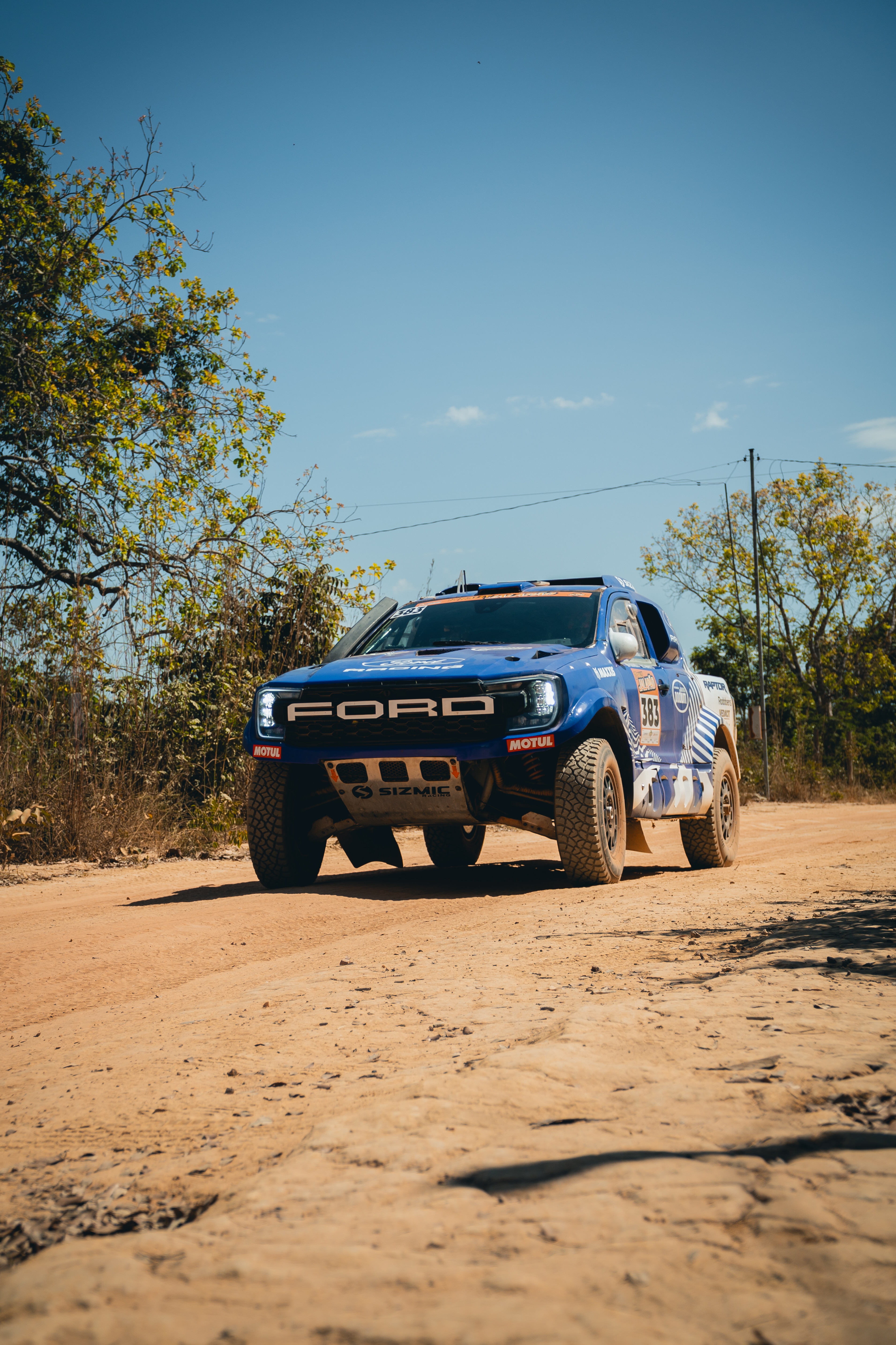 Bia Figueiredo estreia com vitória no Rally Jalapão com um protótipo da Ranger com motor V8